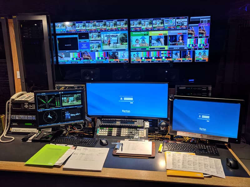 Screenshot of Live Control Room